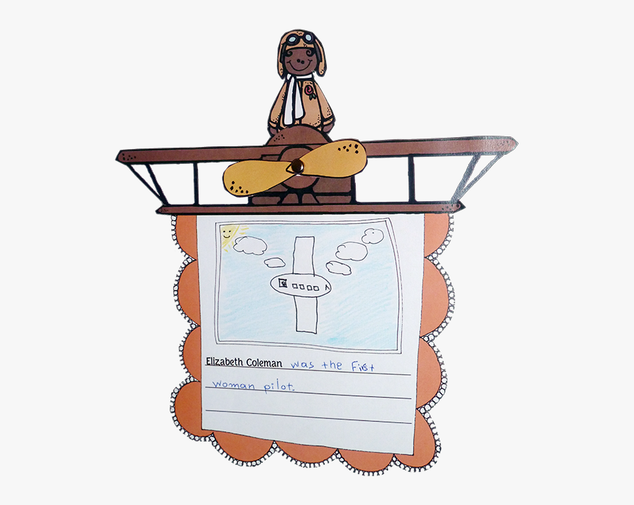 Black History Month Craftivity, Transparent Clipart