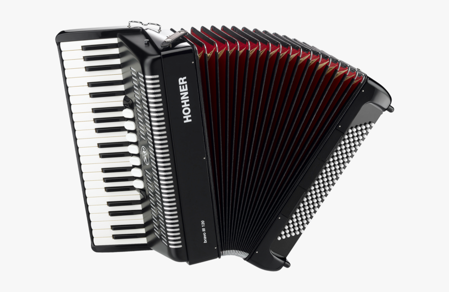 Accordion Png Pic - 120 Bass Accordion, Transparent Clipart