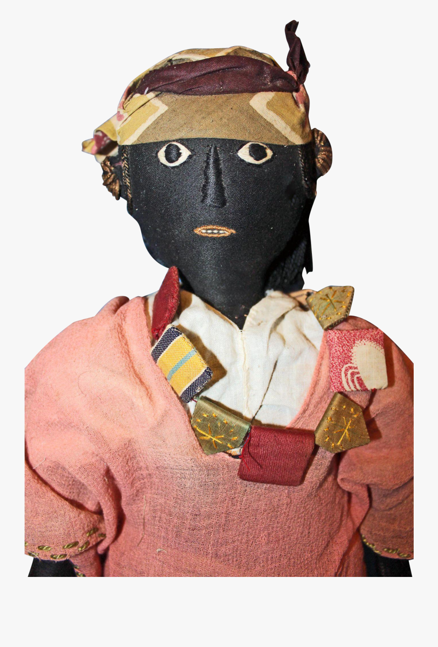 All Original 1920 Black Cloth Doll - Gentleman, Transparent Clipart