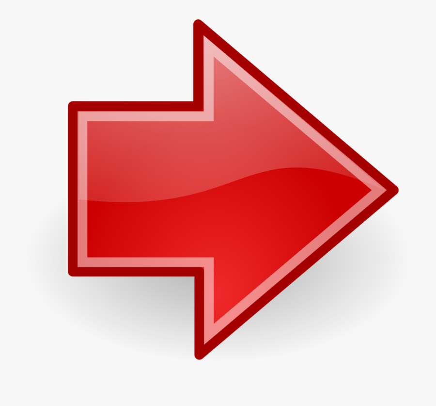 Accordion Clipart - Right Arrow Png Red, Transparent Clipart