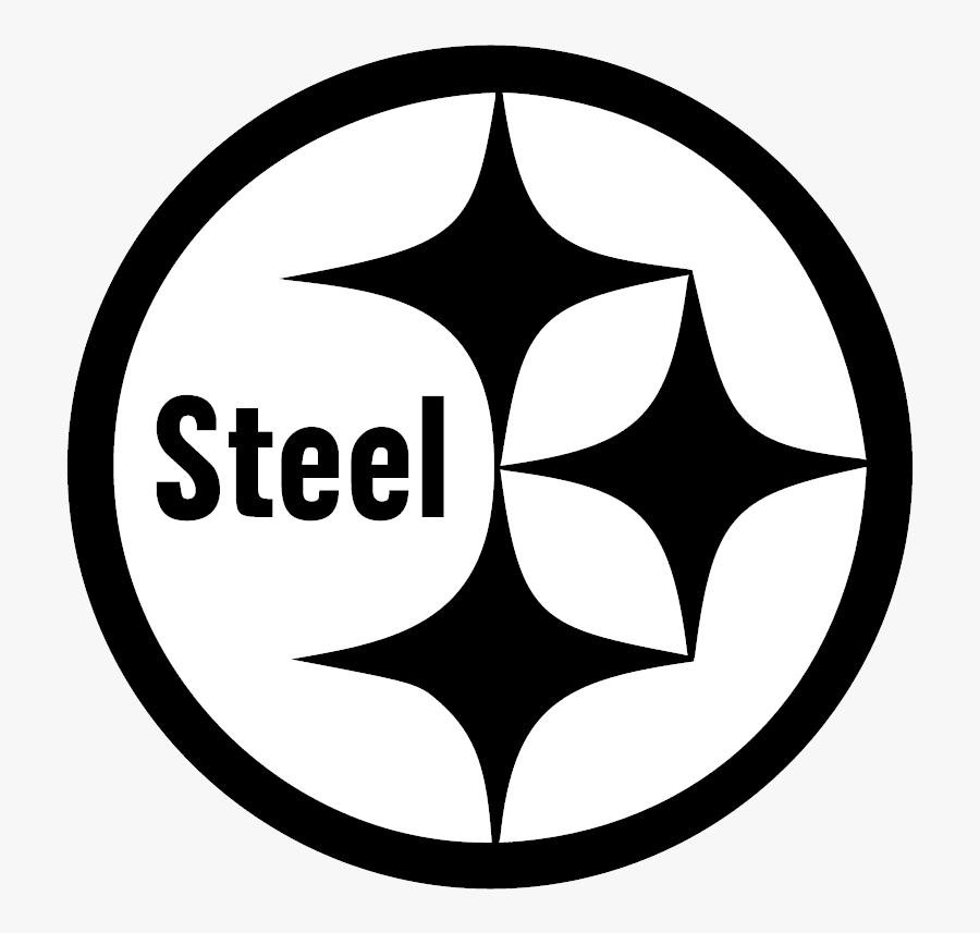 Steelers Leaf Line Font Transparent Image Clipart Free - Logos And Uniforms Of The Pittsburgh Steelers, Transparent Clipart