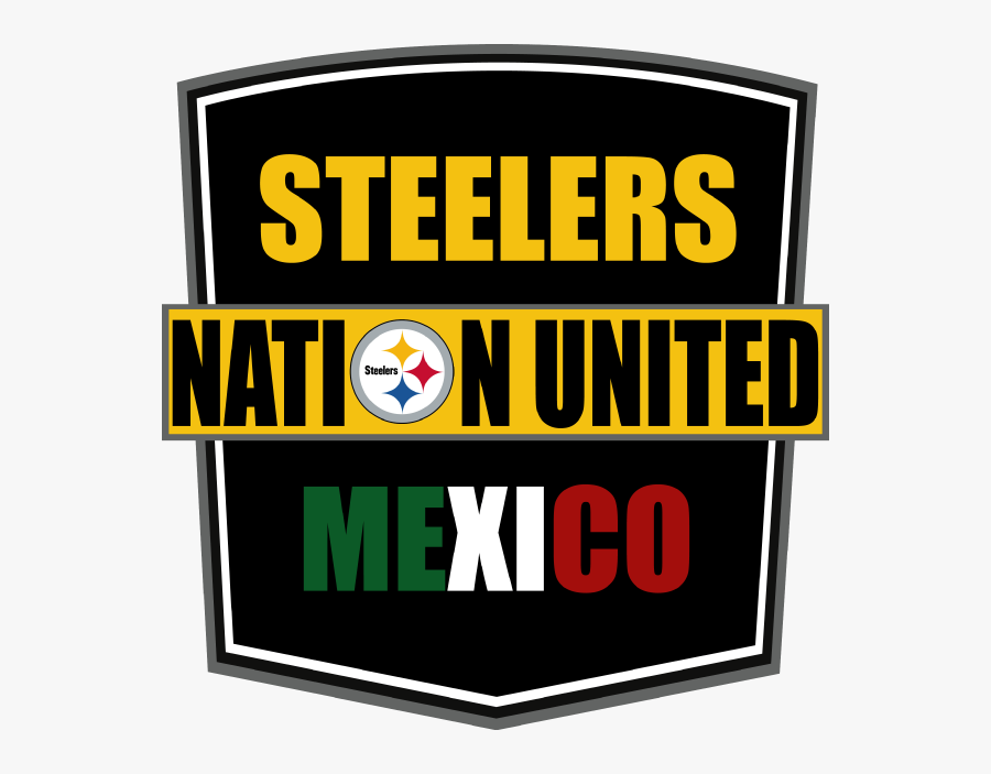 Steelers Nation United Mexico - Poster, Transparent Clipart