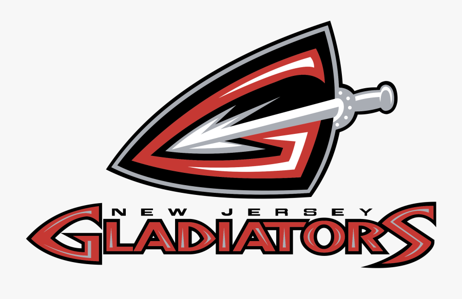 New Jersey Gladiators Logo Png Transparent New Jersey - New Jersey Football Logo, Transparent Clipart