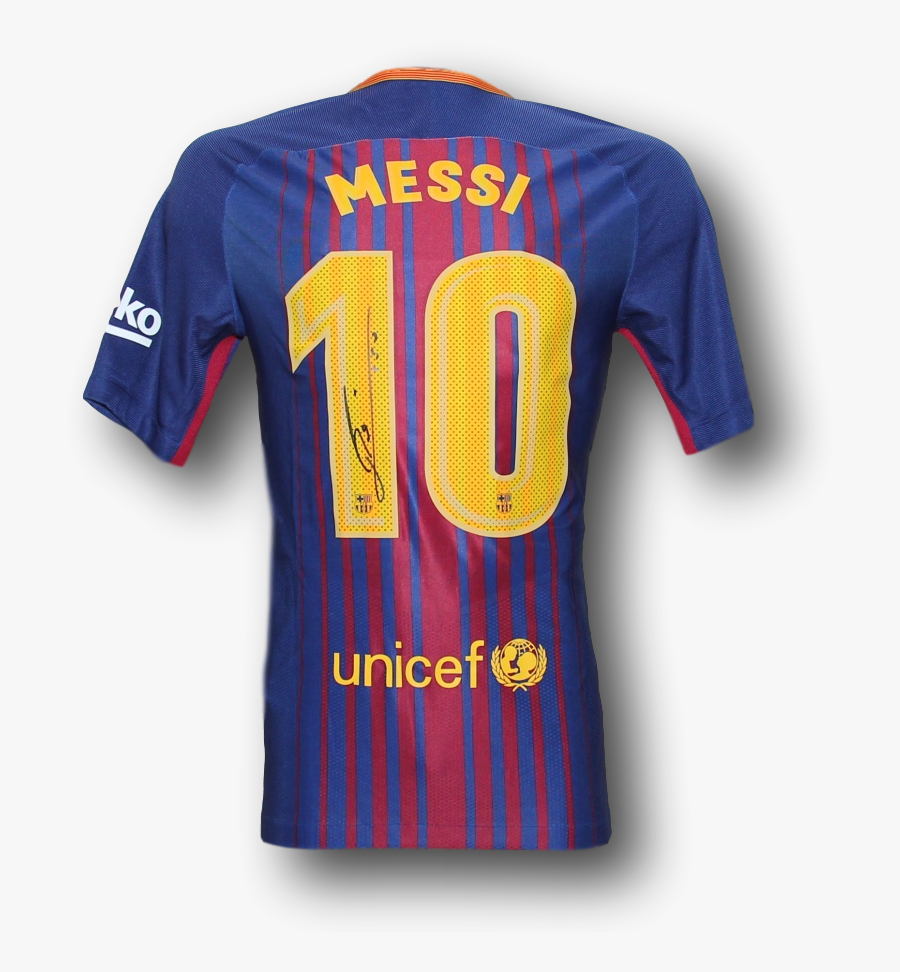 Clip Art Lionel Messi Signed - Barcelona, Transparent Clipart