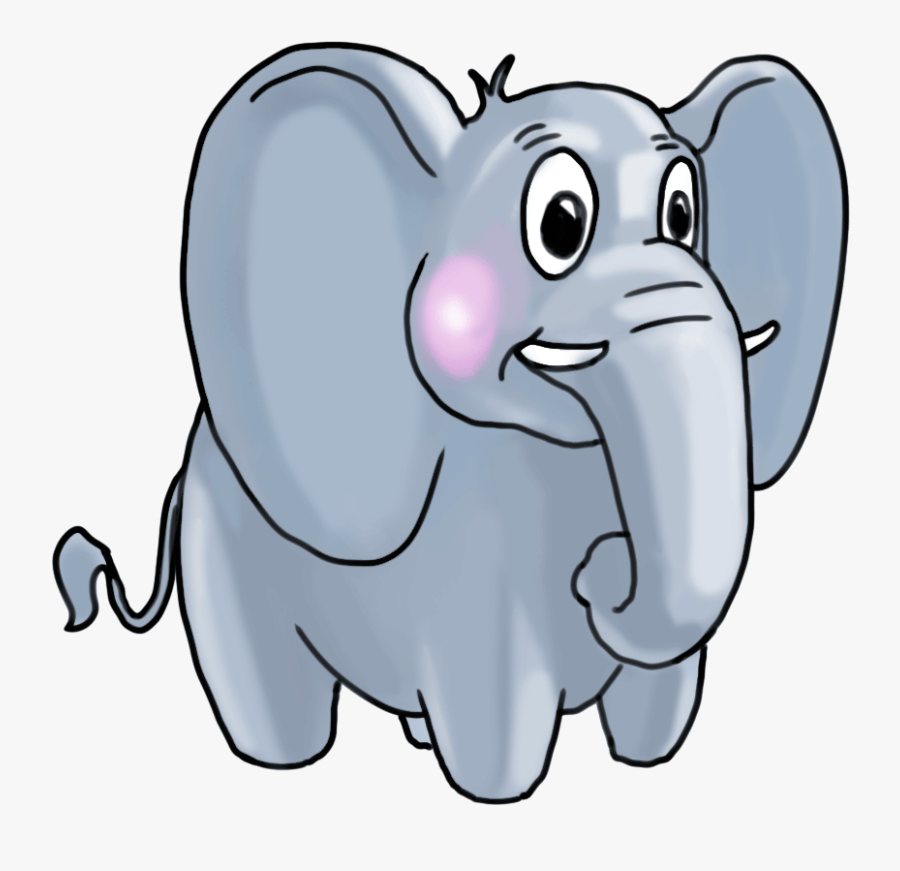 Transparent Elephant Face Clipart  Hewan  Kartun  Png 