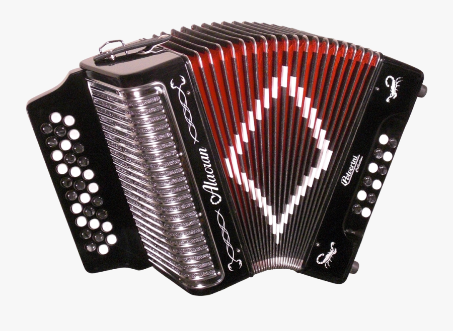 Folk-instrument - Alacran Accordion, Transparent Clipart
