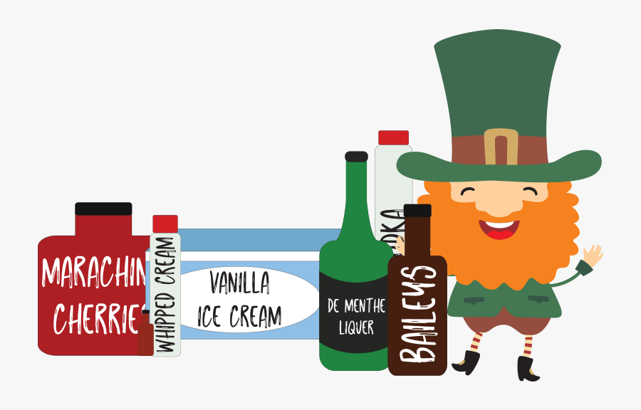 Adults-only Shamrock Shake Clipart , Png Download - Cartoon, Transparent Clipart