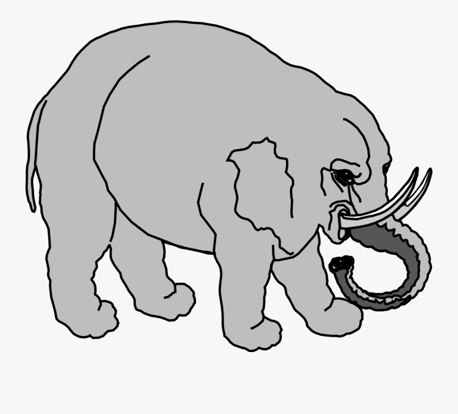Elephant Svg Clip Arts - فيل تلوين, Transparent Clipart