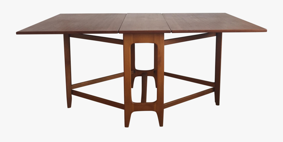 Bruno Mathsson Style Teak Gate Leg Dining Table Chairish - Outdoor Table, Transparent Clipart