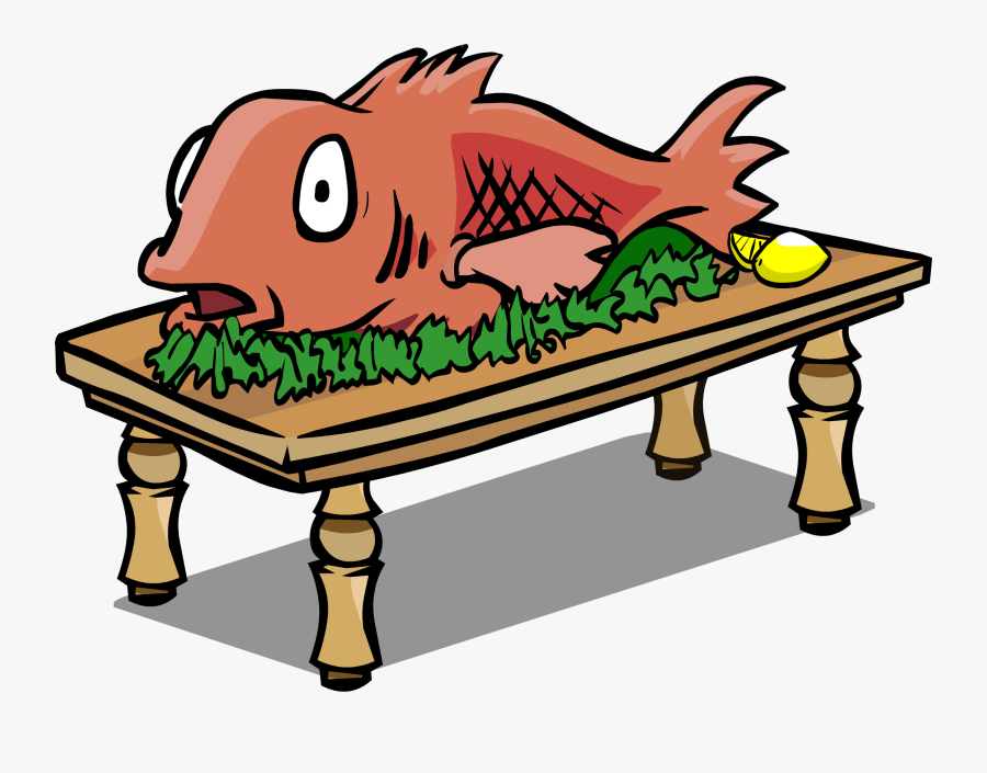 Dinner Table Sprite 009 , Png Download - Club Penguin, Transparent Clipart
