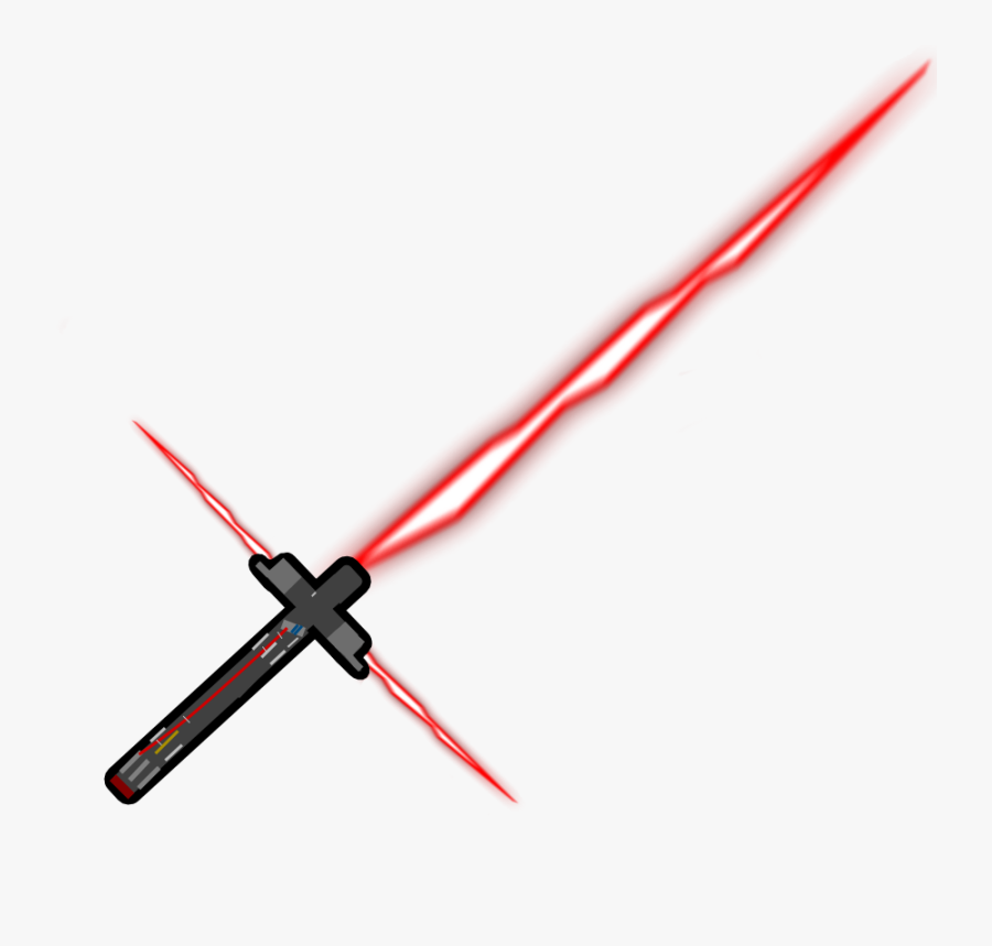 Kylo Rens Lightsaber By Cr - Kylo Ren Lightsaber Clipart, Transparent Clipart
