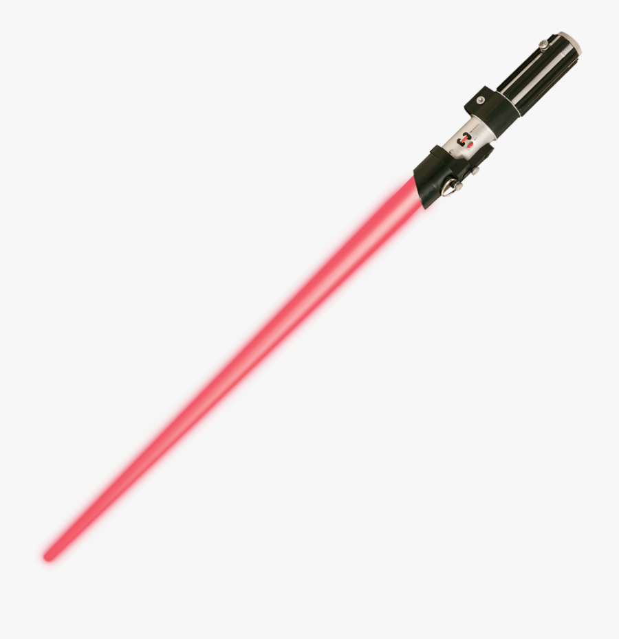 Transparent Red Lightsaber Png - Darth Vader Lightsaber Png, Transparent Clipart