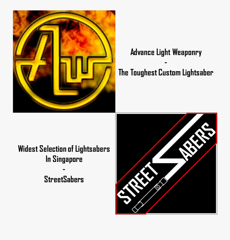 Custom Lightsaber By Advanced Light Weaponry Via Streetsabers - Ultrasabers, Transparent Clipart