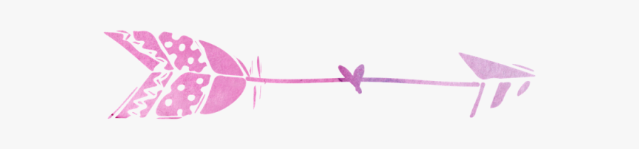 Arrow Heart Watercolor, Arrow, Pink Arrow, Watercolor - Bohemian Arrow Watercolor Png, Transparent Clipart