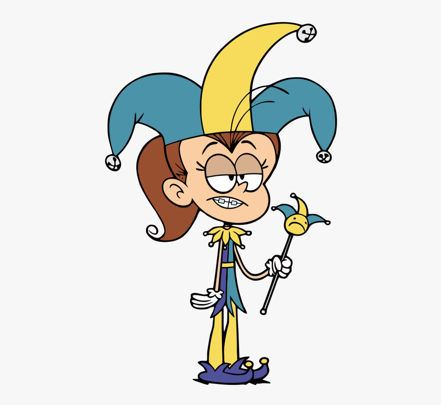 Jester Png, Download Png Image With Transparent Background, - Luan From The Loud House, Transparent Clipart
