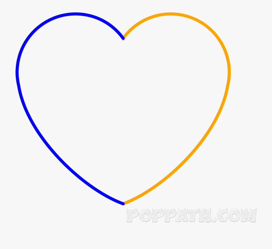 How To Draw A Heart Arrow Emoji Pop Path Image Royalty - Venn Diagram 2 Circles, Transparent Clipart