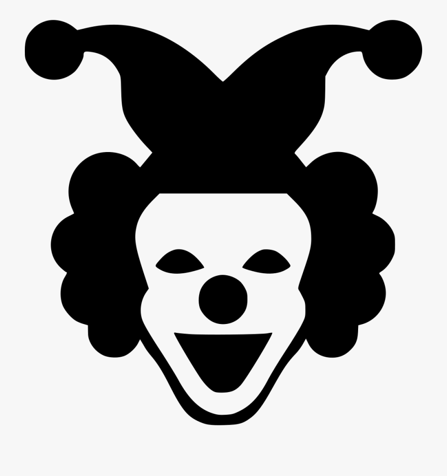 Art,clown,performing Arts,black And - Joker Chef, Transparent Clipart