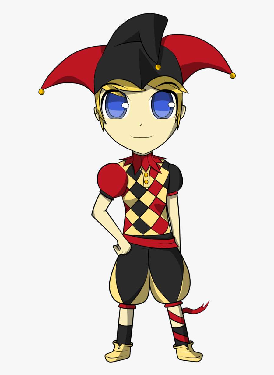 Transparent Jester Clipart - Chibi Jester, Transparent Clipart