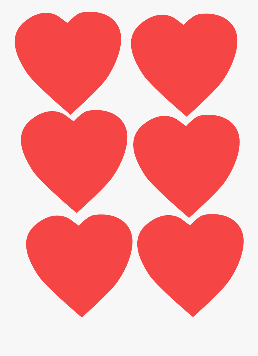 Сердечки Распечатать, Transparent Clipart