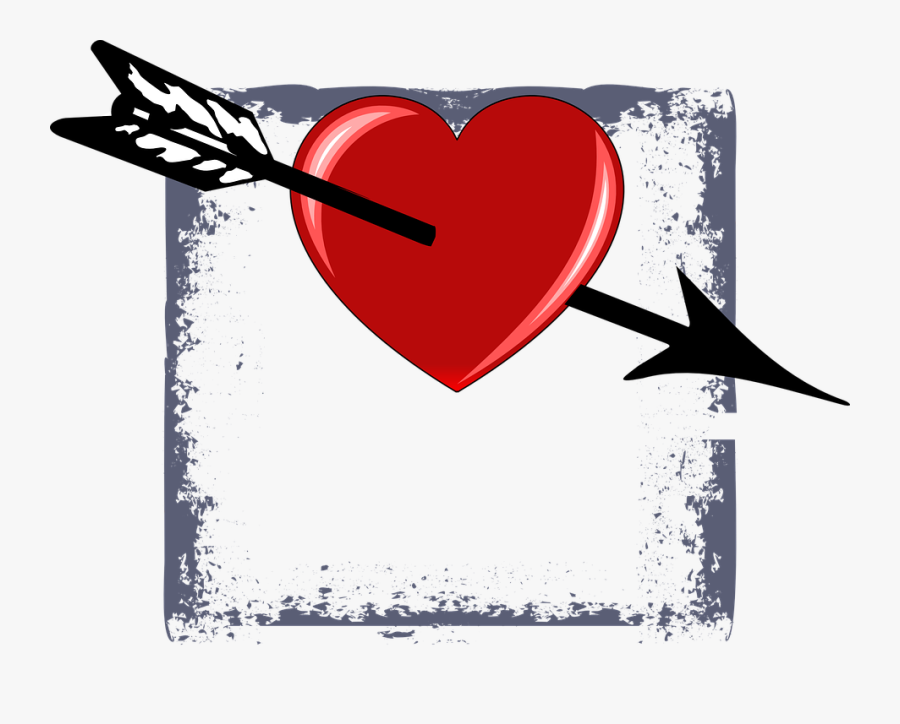 Rustic Arrow Cliparts - Arrow San Valentin, Transparent Clipart