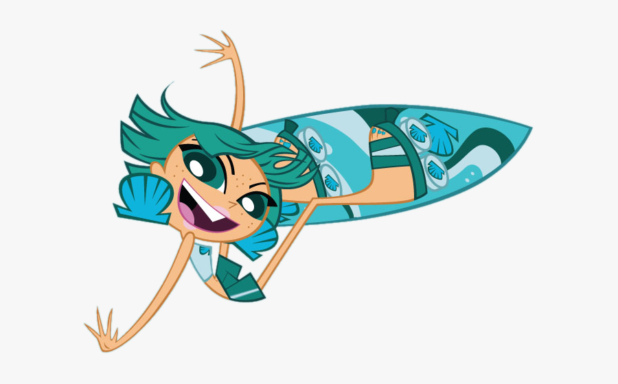 Milky Way And The Galaxy Girls Neptune Pose5 - Cartoon, Transparent Clipart