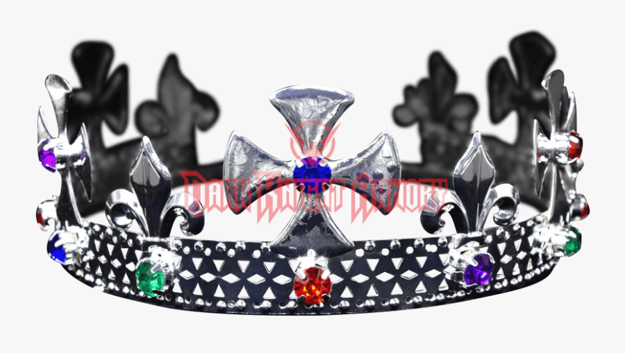 Multi-colored Silver Kings Crown , Png Download - Crown, Transparent Clipart