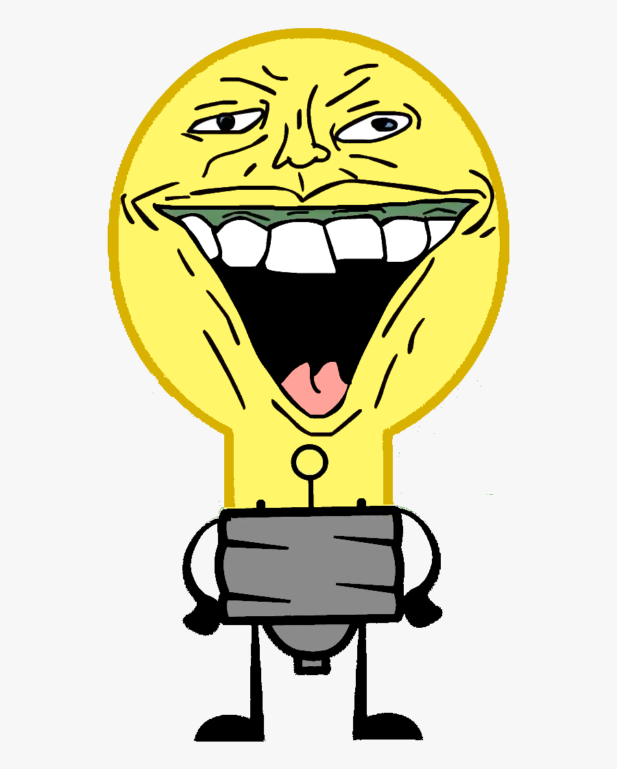 Lightbulb 11 - Random Faces Inanimate Insanity, Transparent Clipart