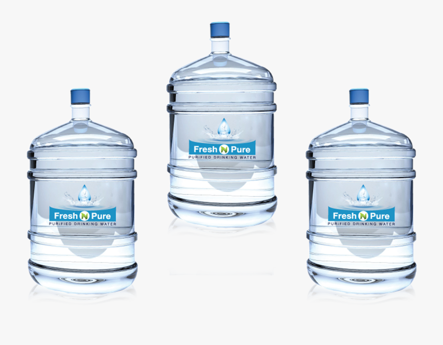 Transparent Water Bottles Clipart - Water Delivery, Transparent Clipart