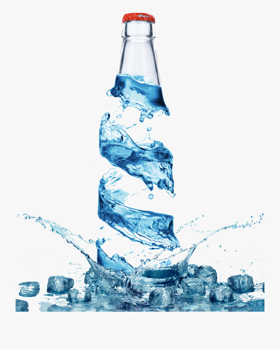 Water Purified Bottled Mineral Bottle Free Hq Image, Transparent Clipart