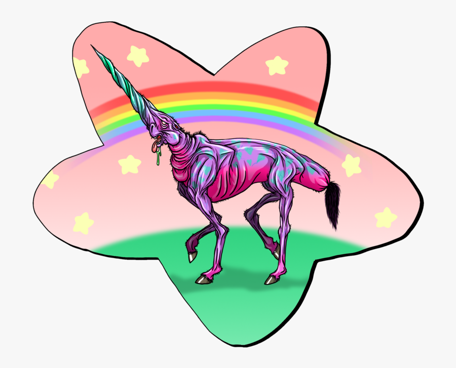 Cute Unicorn Drawing Clipart Panda - Cutest Unicorn In The World, Transparent Clipart