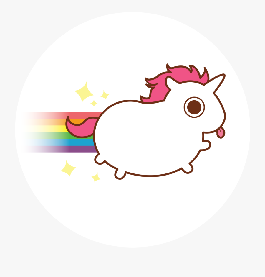 Treats The Unicorn He"s Available On Mugs, T-shirts, - Kawaii Images Of Unicorns, Transparent Clipart