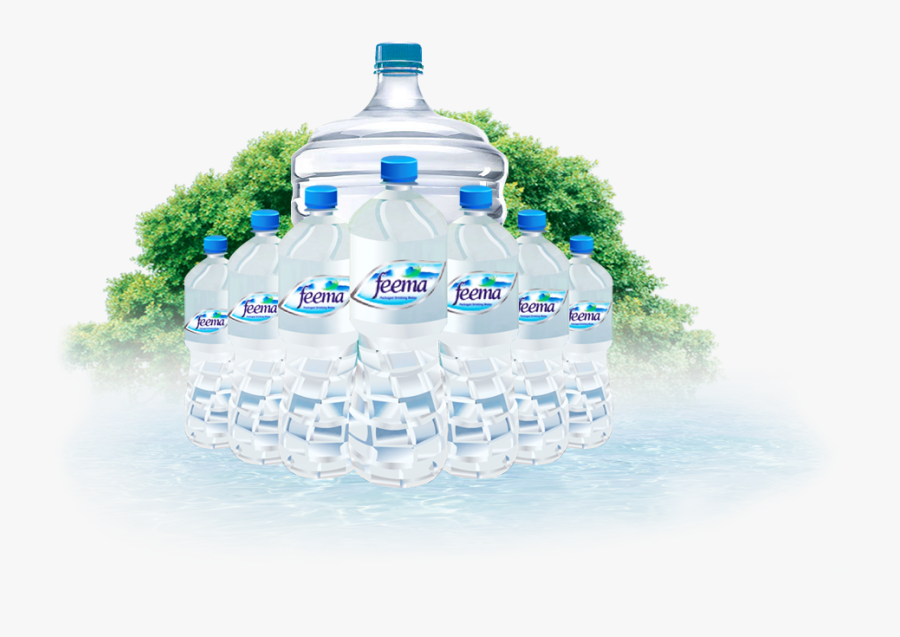 Transparent Bottled Water Png - Mineral Water Bottle Banner, Transparent Clipart