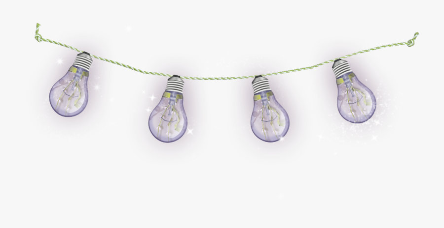Ftestickers Lights Stringlights Lightbulbs Hanging - Light Bulb, Transparent Clipart