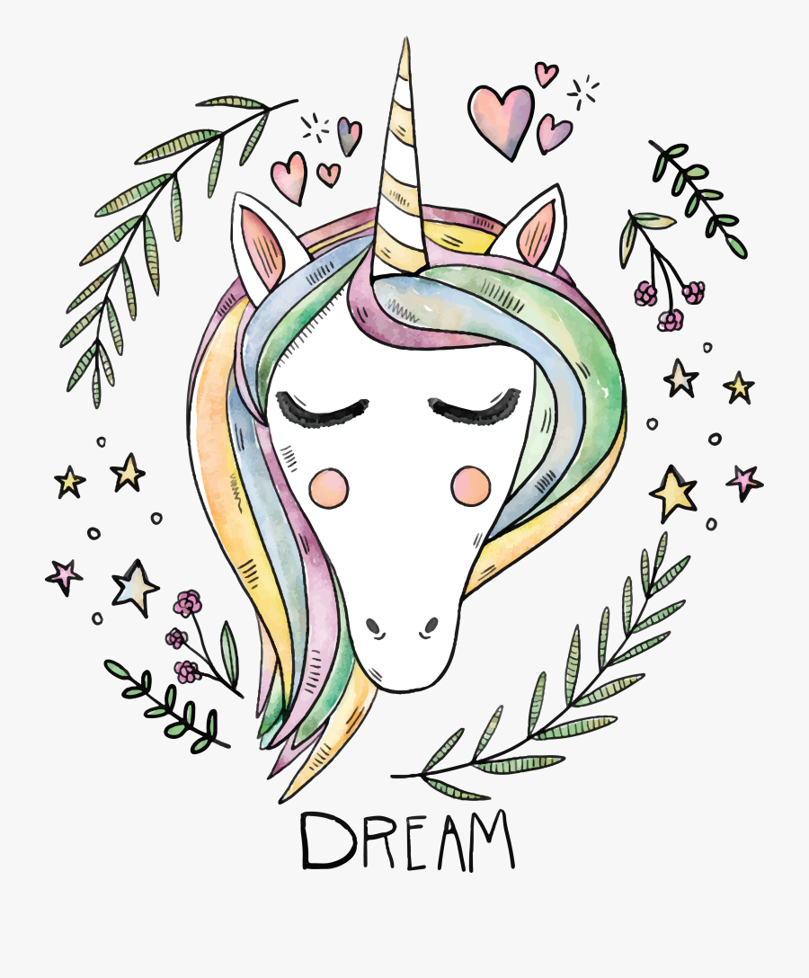 Creatures Clipart Animal - Cute Unicorn Drawing Canvas, Transparent Clipart