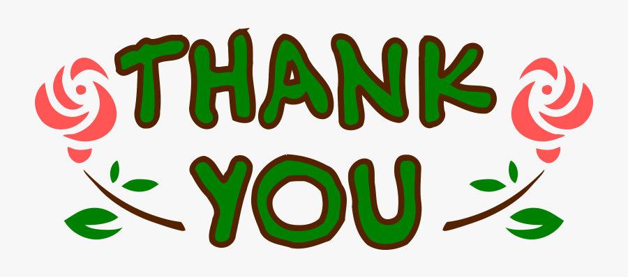 Clipart - Vector Png Thank You, Transparent Clipart
