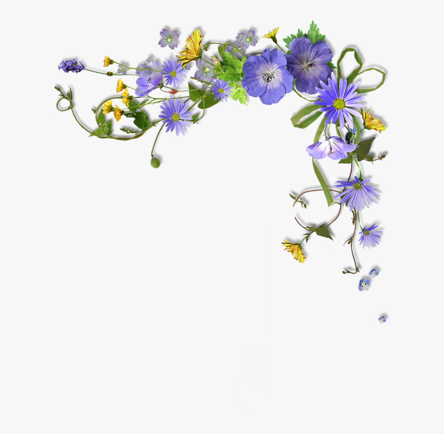 Ð¤Ð¾Ñ‚ÐºÐ¸ Flower Border Clipart, Page Borders, Frame Background, - Flower Page ...