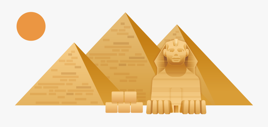 Great Sphinx Of Giza Great Pyramid Of Giza Egyptian - Egypt Sphinx Png, Transparent Clipart