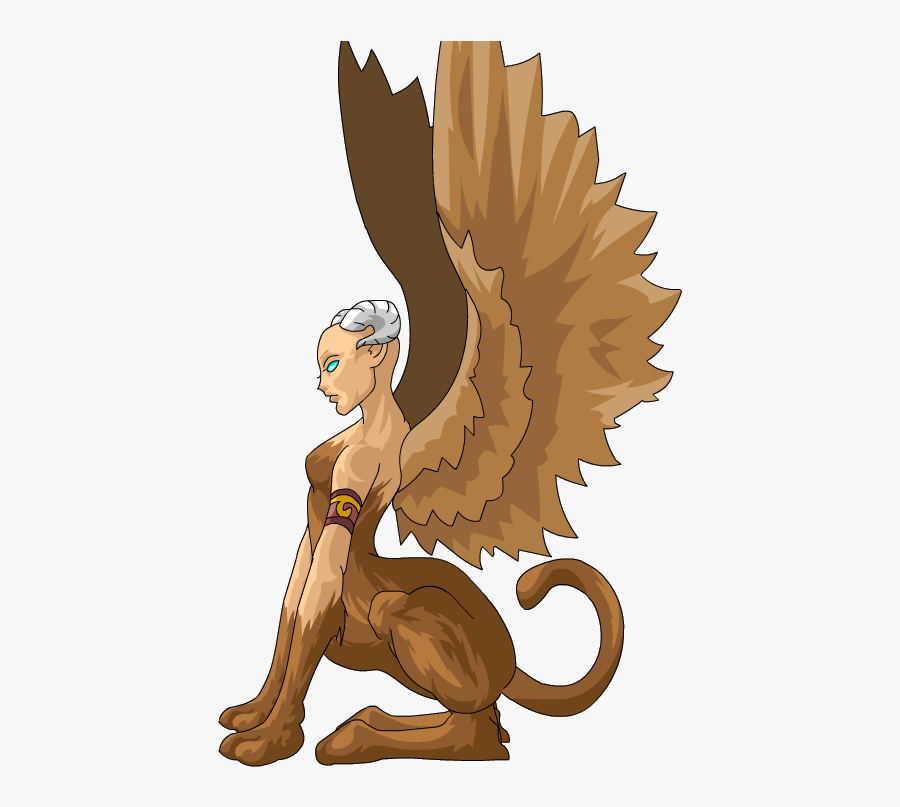 Creatures Clipart Sphinx - Sphinx Cartoon, Transparent Clipart