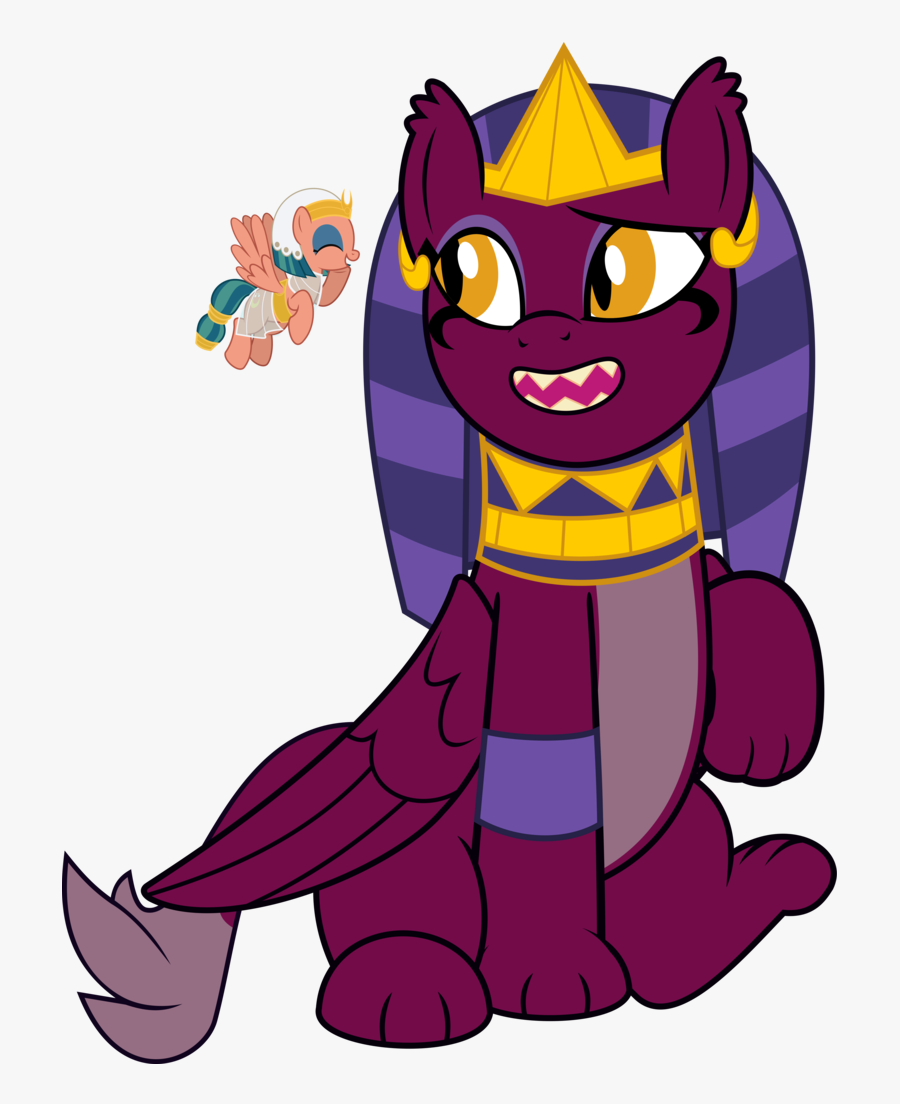 Sphinx Vector Clipart Black And White - Sphinx And Somnambula, Transparent Clipart