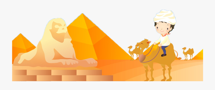 Sphynx Clipart Egyptian Sphinx - Egypt Travel Illustration, Transparent Clipart