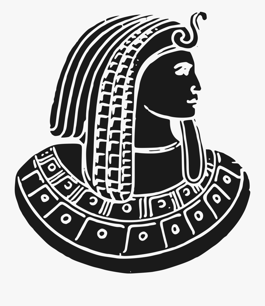 Pharaoh Silhouette, Transparent Clipart