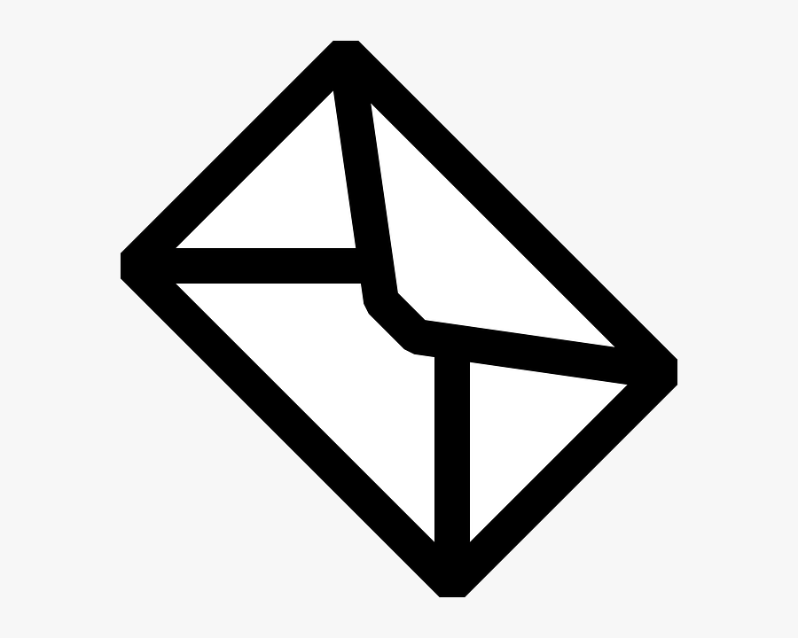 Data Cleaning Services In South Africa - Mail Cartoon Black And White, Transparent Clipart