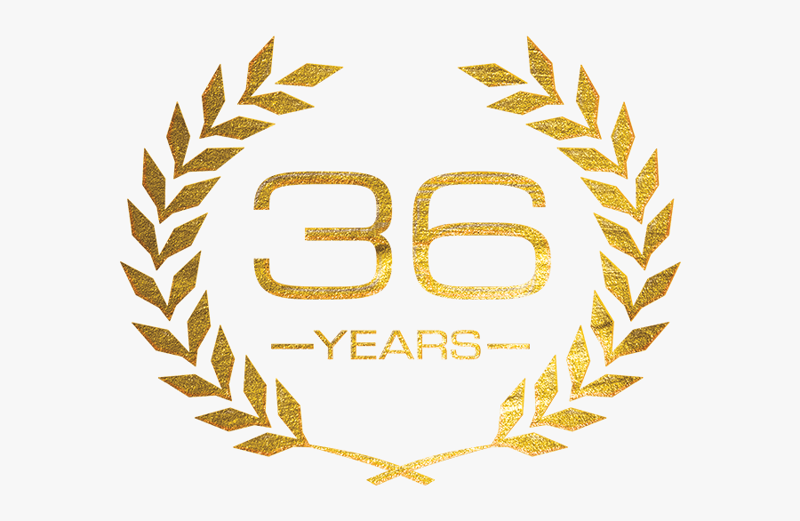 Tvs Racing 36 Years Logo, Transparent Clipart