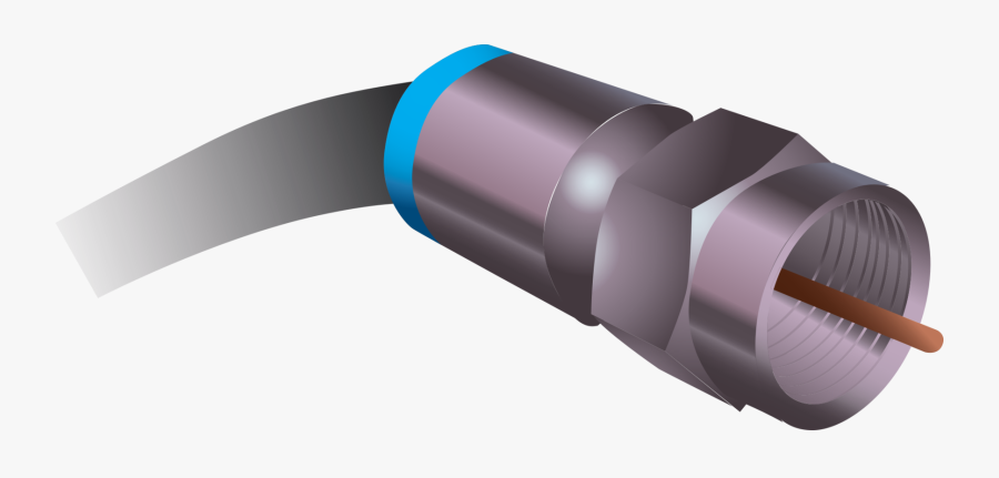 Tv Clipart Cable Tv - Coaxial Cables Png, Transparent Clipart