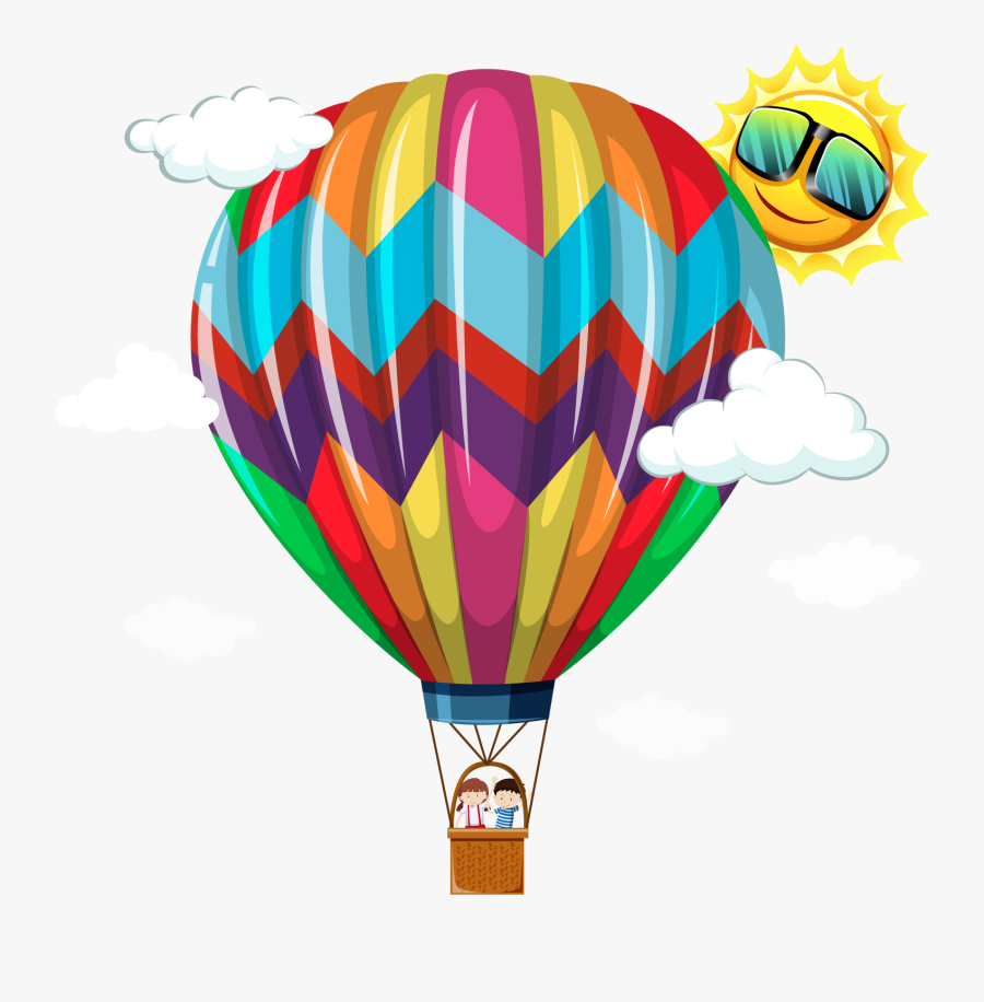 Vector Hot Air Balloon 1600*1600 Transprent Png Free - H Is For Hot Air Balloon, Transparent Clipart