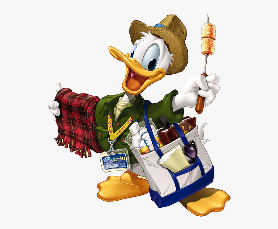 Park Clipart Duck - Donald Duck Frame Cartoon, Transparent Clipart