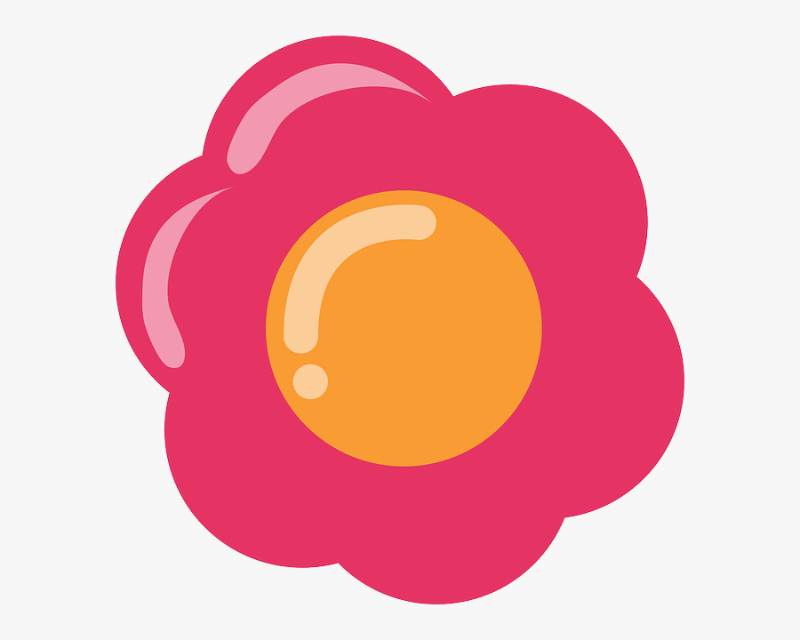 Pink - Ring - Clipart - Pink Flower Clip Art, Transparent Clipart