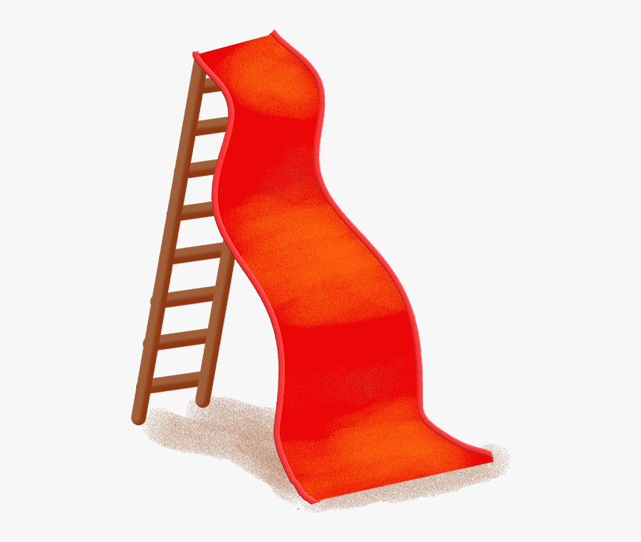 Playground Slide, Transparent Clipart
