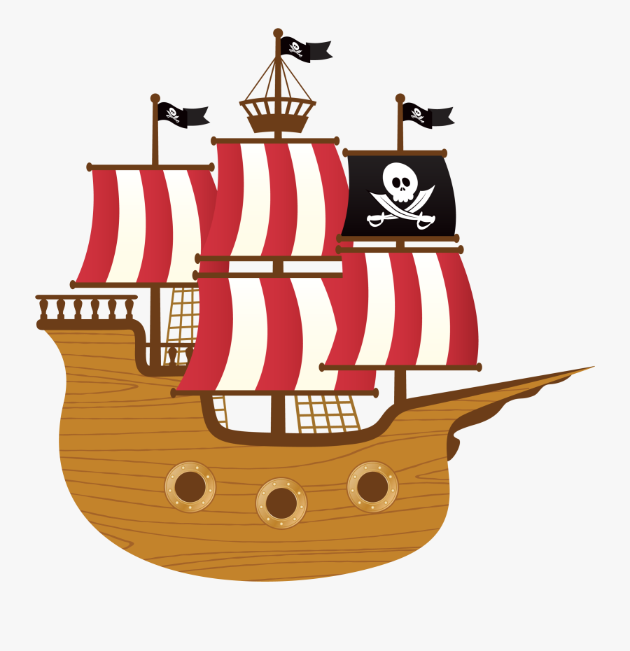 Pirates The Musical Google - Transparent Background Pirate Ship Clipart, Transparent Clipart
