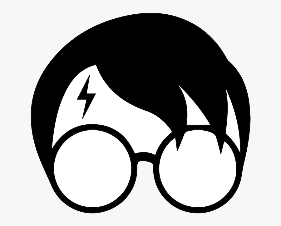 Harry Potter Glasses Clipart Transparent Png - Harry Potter Wand Cartoon, Transparent Clipart